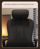 UVR Computer Chair Armchair Comfortable Breathable Mesh Staff Chair Ergonomic Boss Chair Sponge Cushion Home Office Chair