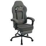 Swivel Gamer Chair Gaming Chair Ergonomic Office Computer Chair with Lumbar Cushion Pillow Footrest