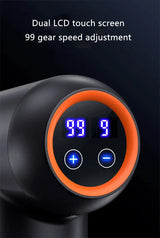 99 Gears Massage Gun Smart fascian Gun Electric Neck massaging Tool for Body Massage Relaxation Fitness Muscle bread Relief