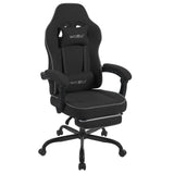 Swivel Gamer Chair Gaming Chair Ergonomic Office Computer Chair with Lumbar Cushion Pillow Footrest