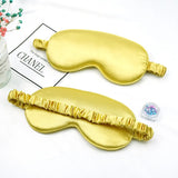 Imitated Silk Eye Patch Shading Sleep Eye Mask Eyepatch Travel Relax Cover Eyeshade Health Sleeping Shield Soft Eye Care Tools