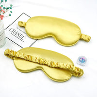 Imitated Silk Eye Patch Shading Sleep Eye Mask Eyepatch Travel Relax Cover Eyeshade Health Sleeping Shield Soft Eye Care Tools
