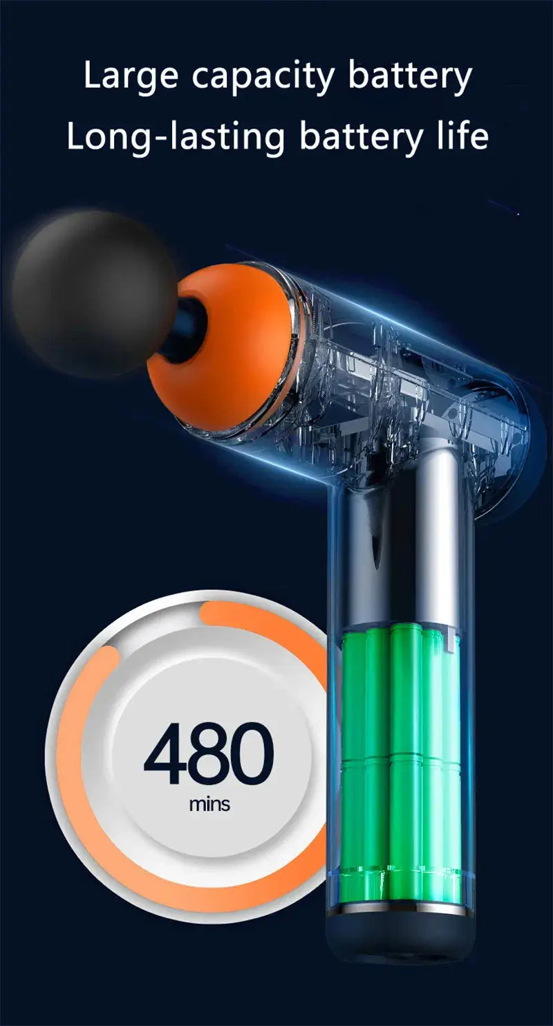 99 Gears Massage Gun Smart fascian Gun Electric Neck massaging Tool for Body Massage Relaxation Fitness Muscle bread Relief