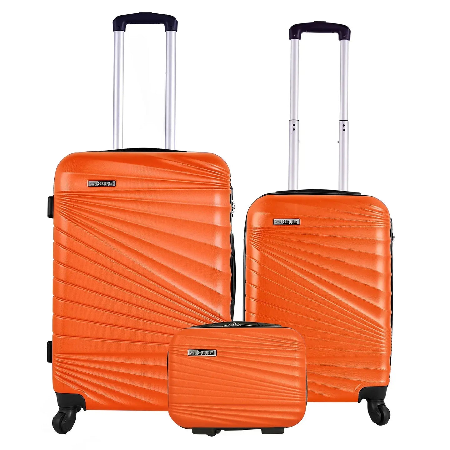 Travel Suitcases Well Home Furniture & Decoration Set of 3/4 Cabin Suitcases 56Cm/Medium 66Cm/Large 76cm and Toiletry Bag 23cm