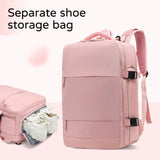 Travel Backpack for Airplane Cabin 45X36X20 for Vueling, Easyjet, Ryanair Waterproof and Spacious Hand Luggage with Shoe Compartment and USB Port Multifunctional Anti-Theft Backpack for Travel and Getaways (2210-002 2350 D1)