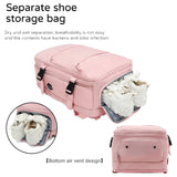 Travel Backpack for Airplane Cabin 45X36X20 for Vueling, Easyjet, Ryanair Waterproof and Spacious Hand Luggage with Shoe Compartment and USB Port Multifunctional Anti-Theft Backpack for Travel and Getaways (2210-002 2350 D1)