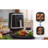AIGOSTAR 7L 1900W Intelligent Oil Free Air Fryer Wifi connection. LED touch screen, 7 preset functions + keep warm and manual mode, BPA free