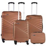 Travel Suitcases Well Home Furniture & Decoration Set of 3/4 Cabin Suitcases 56Cm/Medium 66Cm/Large 76cm and Toiletry Bag 23cm