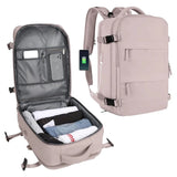 Travel Backpack for Airplane Cabin 45X36X20 for Vueling, Easyjet, Ryanair Waterproof and Spacious Hand Luggage with Shoe Compartment and USB Port Multifunctional Anti-Theft Backpack for Travel and Getaways (2210-002 2350 D1)