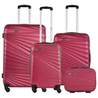 Travel Suitcases Well Home Furniture & Decoration Set of 3/4 Cabin Suitcases 56Cm/Medium 66Cm/Large 76cm and Toiletry Bag 23cm