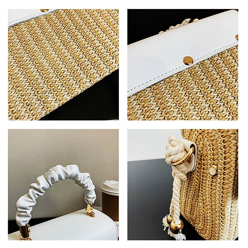 Straw Beach Bag