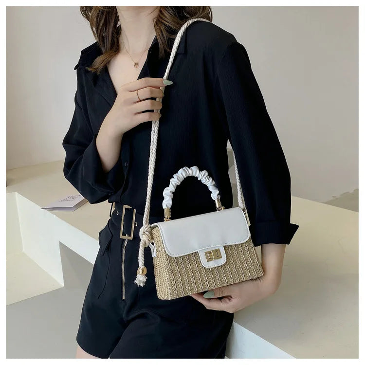 Straw Beach Bag