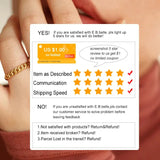 E.B.belle Micro Paved Rectangle Square Round Crystal Long Chain Drop Earring Front and Back Side Stainless Steel Earring