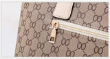 2022 Women Handbag Leather Shoulder Bags Fashion Totes Female Purse Six-Piece Set Designer Brand Large Capacity Casual