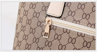 2022 Women Handbag Leather Shoulder Bags Fashion Totes Female Purse Six-Piece Set Designer Brand Large Capacity Casual