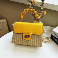 Straw Beach Bag