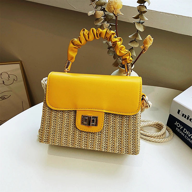 Straw Beach Bag
