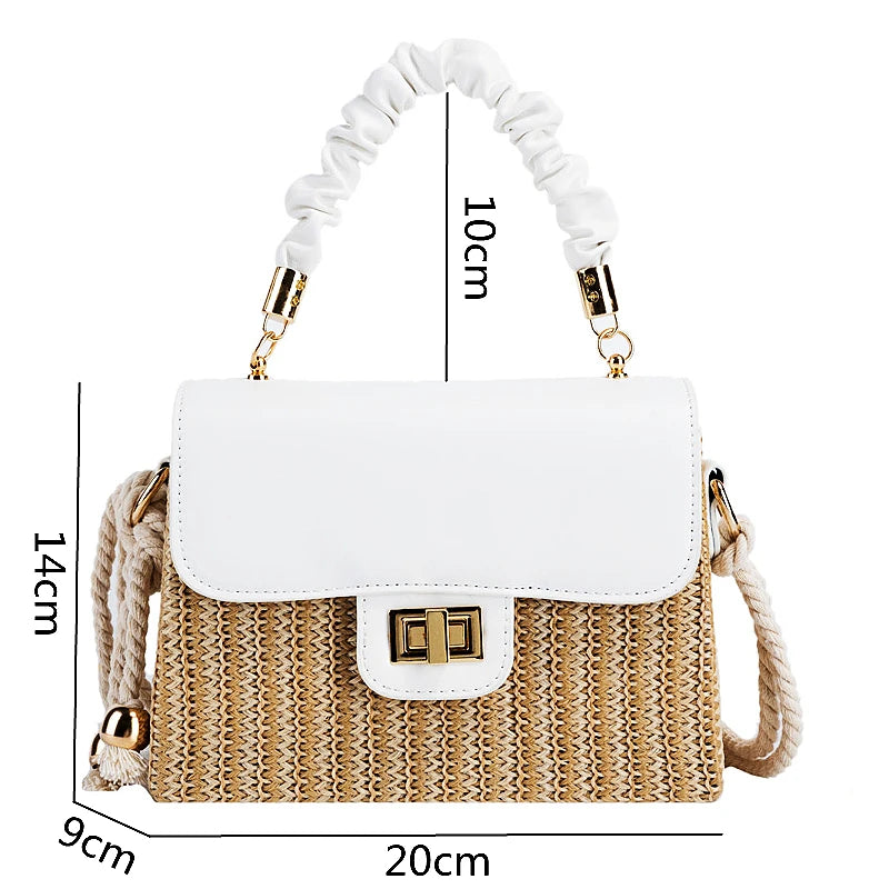 Straw Beach Bag