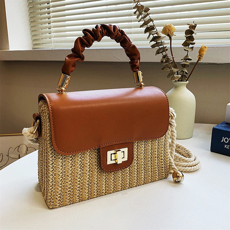 Straw Beach Bag