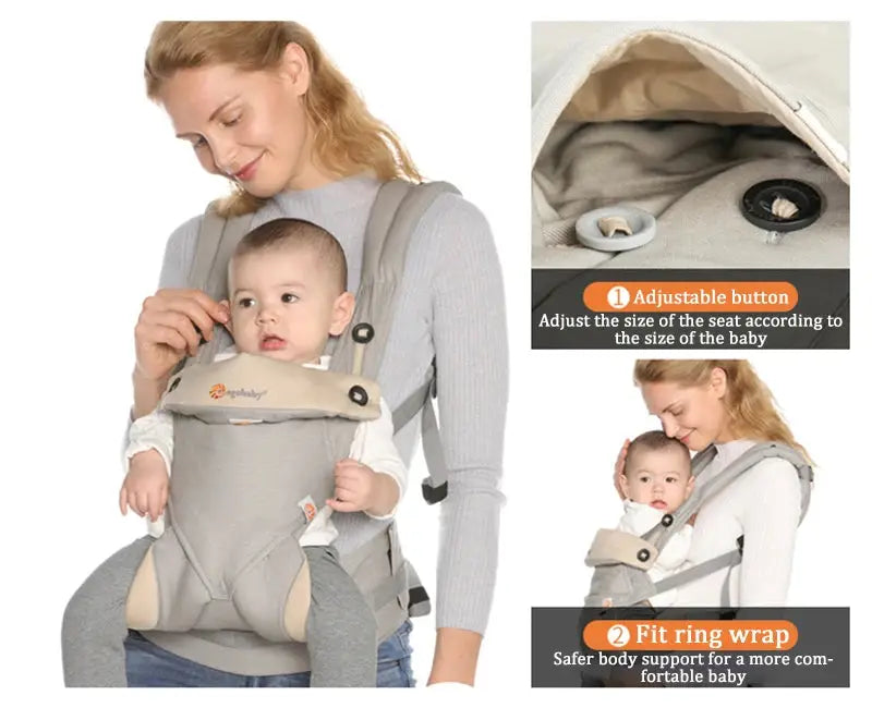 Egobaby Breeze Baby Carrier Multifunction Breathable Infant Carrier Backpack Kid Carriage Toddler baby Sling Wrap Suspenders 360