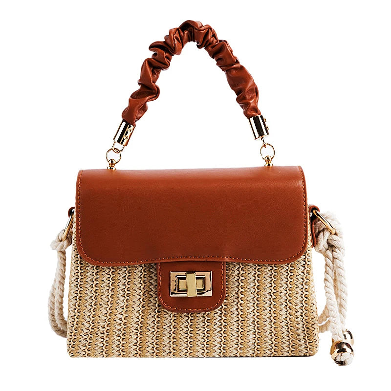 Straw Beach Bag