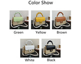 Straw Beach Bag