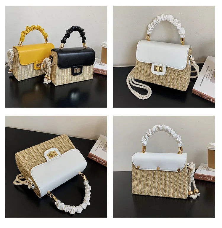 Straw Beach Bag
