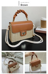 Straw Beach Bag