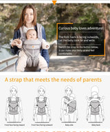 Egobaby Breeze Baby Carrier Multifunction Breathable Infant Carrier Backpack Kid Carriage Toddler baby Sling Wrap Suspenders 360