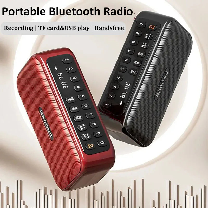 Portable FM Bluetooth Speaker