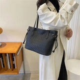 Large Capacity Bag Women's New Trendy and High-end Tote Bag Women's Summer Versatile Handheld Single Shoulder Commuting Bag