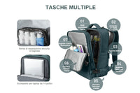 XOKY Cabin Bag 45x36x20 Backpack, 40x20x25 Ryanair Carry-Ons, Women/Men Aeroplane Travel Backpack, Cabin Size Laptop Backpack