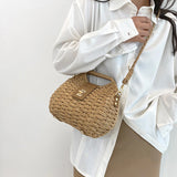 Wicker Rattan Summer Bag