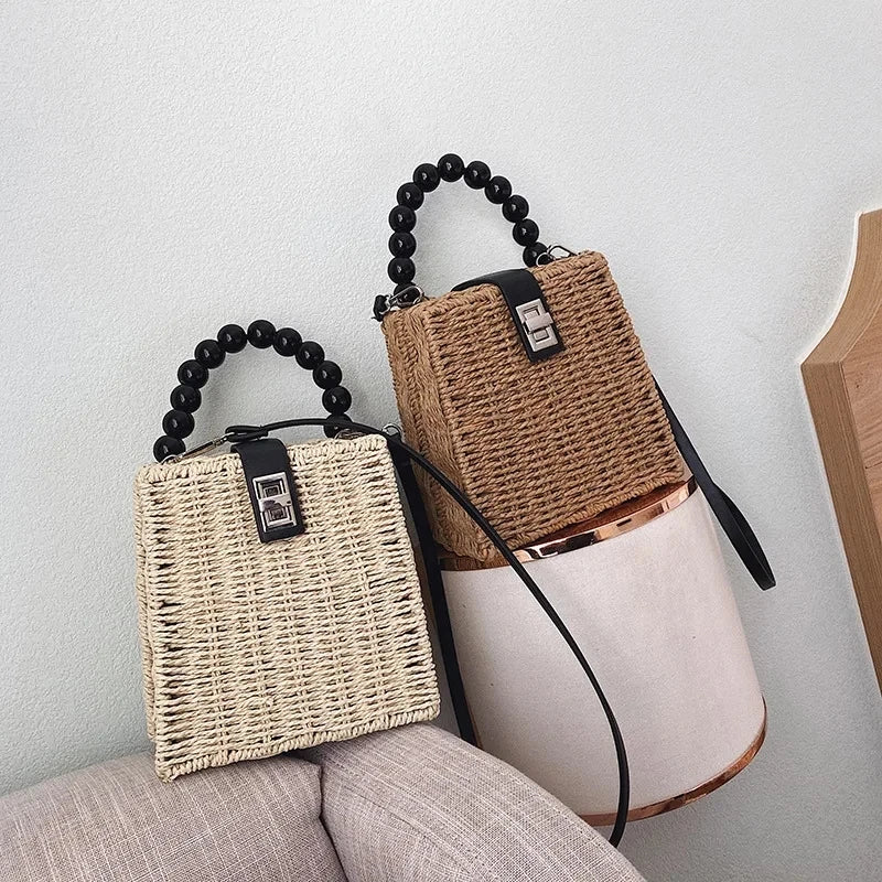 Summer Bead Shoulder Bag