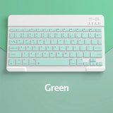 10 inch Wireless Keyboard for iPad Pro 11 Air 5 4 3 5th 6th 8th Rechargeable Keyboard with Mouse for Xiaomi Huawei Samsung