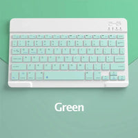 10 inch Wireless Keyboard for iPad Pro 11 Air 5 4 3 5th 6th 8th Rechargeable Keyboard with Mouse for Xiaomi Huawei Samsung