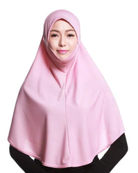 Muslim Women Instant Hijab Prayer Full Cover Chemo Cap One Piece Amira Scarf Shawls Veil Islamic Ramadan Khimar Turban Headwrap