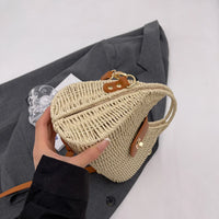 Summer Woven Shell Tote