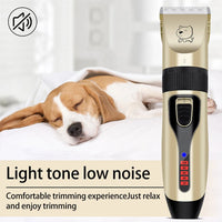 Electric Dog Clippers Professional Pet Hair Trimmer Dogs Grooming Hairdresser Hair Cutter Cat Hair Cutting Remover Machine Kit