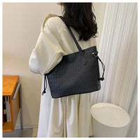 Large Capacity Bag Women's New Trendy and High-end Tote Bag Women's Summer Versatile Handheld Single Shoulder Commuting Bag