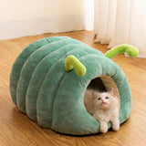 Winter Cozy Pet House Dogs Soft Nest Kennel Sleeping Cave Cat Dog Puppy Warm Thickening Tents Bed Nest Dog Nest Warm Plush Warm