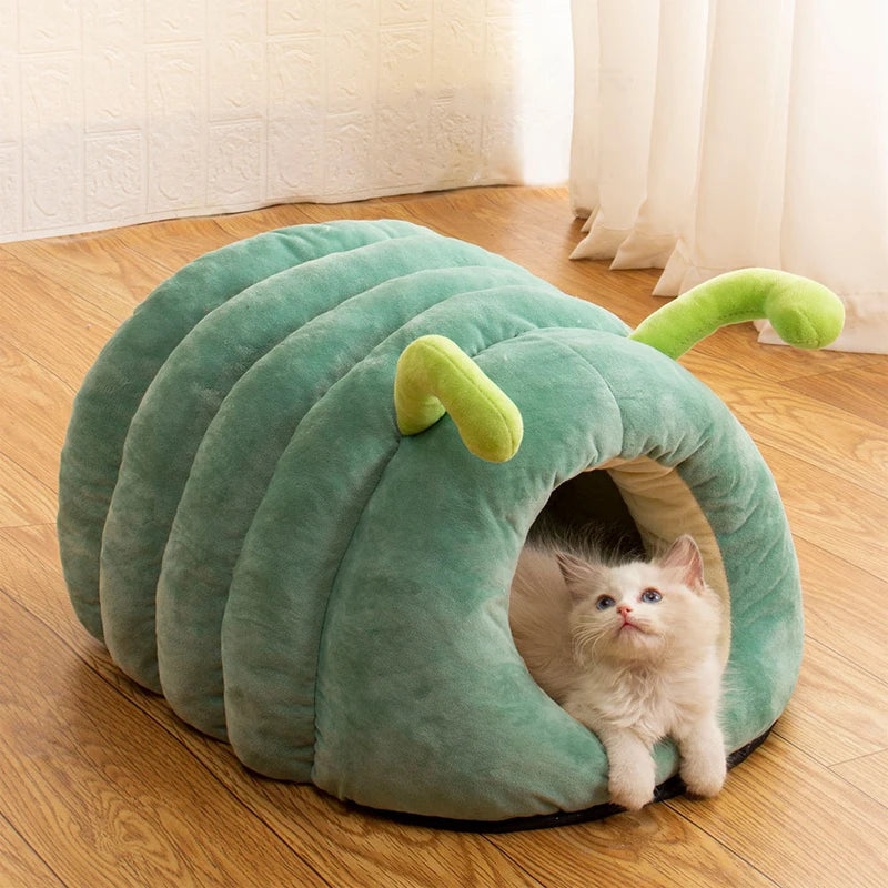 Winter Cozy Pet House Dogs Soft Nest Kennel Sleeping Cave Cat Dog Puppy Warm Thickening Tents Bed Nest Dog Nest Warm Plush Warm