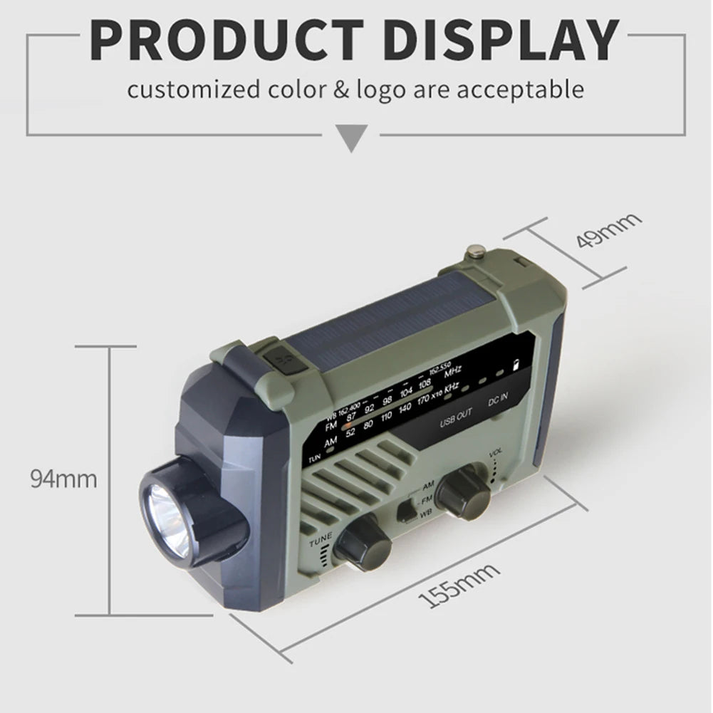 Solar Emergency Radio Kit
