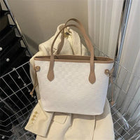 Large Capacity Bag Women's New Trendy and High-end Tote Bag Women's Summer Versatile Handheld Single Shoulder Commuting Bag