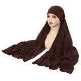 Crystal Hemp Women's Hijab Solid