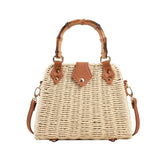 Boho Bamboo Shoulder Bag
