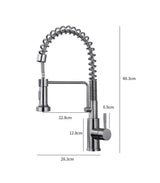 Pull Out Sensor Kitchen Sink Faucets 304 Stainless Steel Black/Nickel Smart Induction Mixed Tap Touch Control Sink Tap Torneira