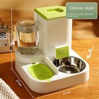 Automatic Cat Dog Feeder Drinking Fountain Water Dispenser Auto Food Bowl Pet Supplies For Dogs Cats