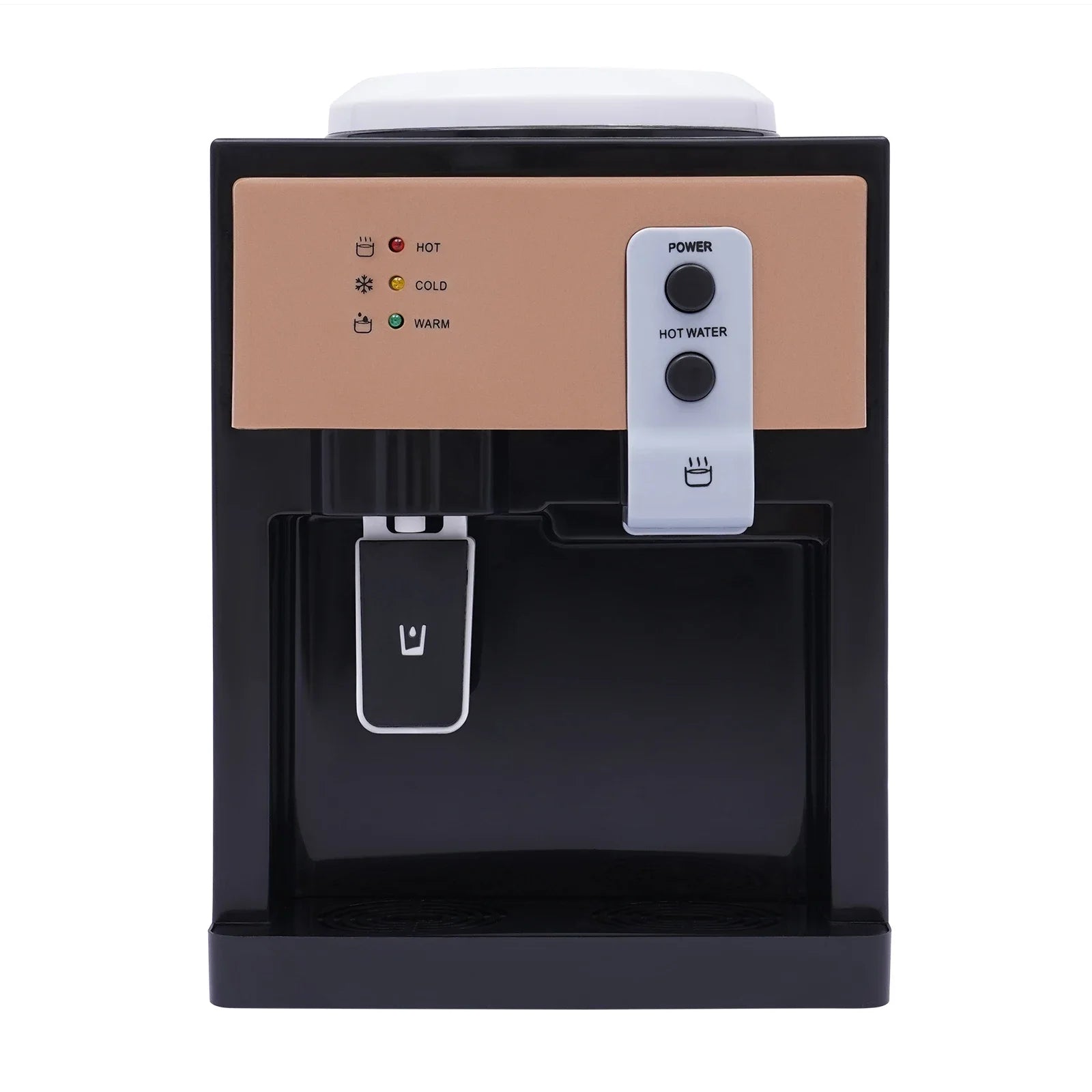 Electric Water Dispenser Desktop Drinking Fountain Cold & Hot Warm Water Cooler Heater Home Office Hostel Coffee Tea Bar Helper