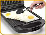 Taylor swoden - Bruno 3 en 1 sandwichera, gofrera, Prensa Panini, 1200W, tiene capacidad para 4 sándwiches, placas desmontables